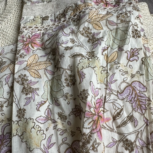 NWT By Anthropologie Printed-Sleeve Ruffle Sweater - Picture 8 of 8
